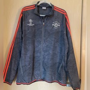 Adidas Manchester United UCL UEFA Champions League Warmup Jacket
